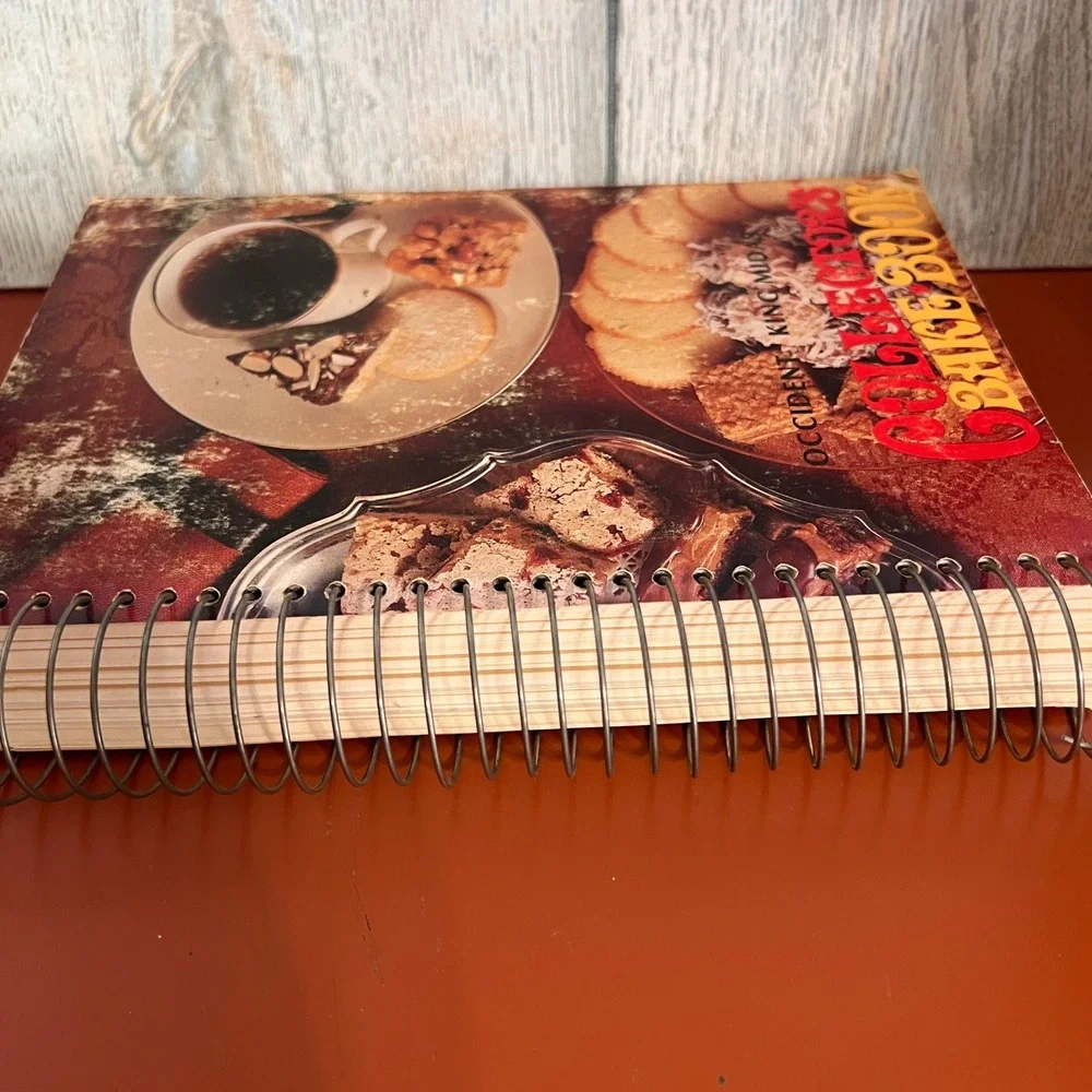 Occident King Midas Collectors Bake Book Vintage Spiral Cookbook Cookies Pies